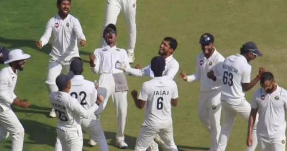 രഞ്ജി ട്രോഫി റണ്ണേഴ്‌സ് അപ് ആയ കേരളാ ടീമിന് ആദരം നൽകാൻ സർക്കാർ; പരിപാടി ഇന്ന് വൈകിട്ട്