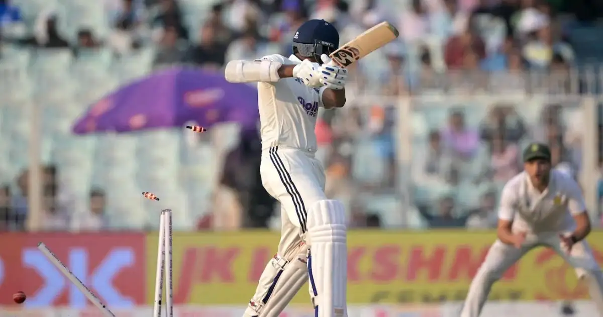 ജയ്സ്വാൾ പുറത്ത്; ഒന്നാം ദിനം കളി നിർത്തുമ്പോൾ ഇന്ത്യ ഒരു വിക്കറ്റ് നഷ്ടത്തിൽ 37 റൺസ്