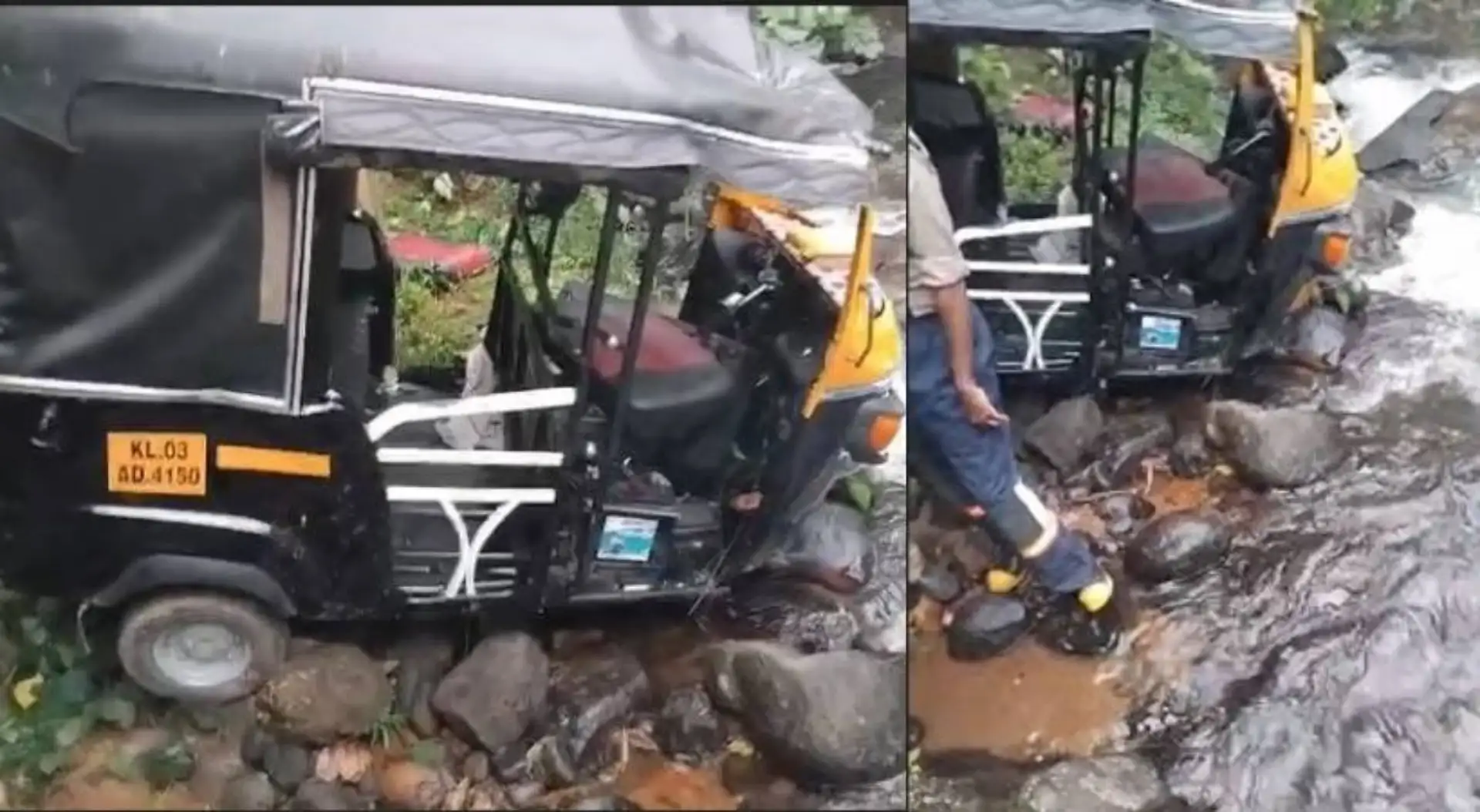 പത്തനംതിട്ടയിൽ സ്കൂൾ കുട്ടികളുമായി പോയ ഓട്ടോ തോട്ടിലേക്ക് മറിഞ്ഞ് അപകടം; ഒരു കുട്ടി മരിച്ചു