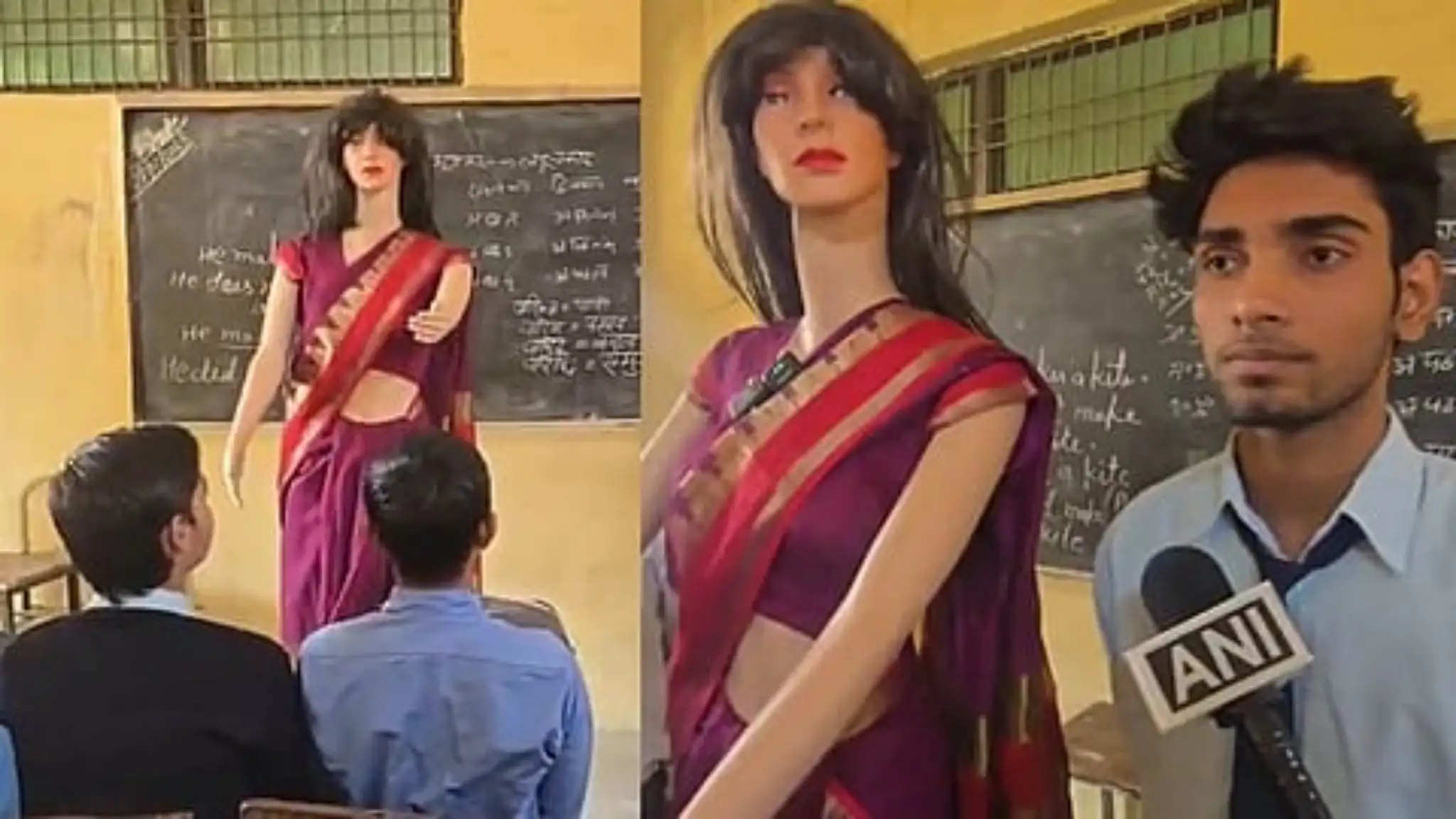 ഞാൻ എഐ ടീച്ചർ റോബോട്ട്, പേര് സോഫി; സ്വന്തമായി ടീച്ചറെ സൃഷ്ടിച്ച് 17 കാരൻ: വിഡിയോ വൈറൽ