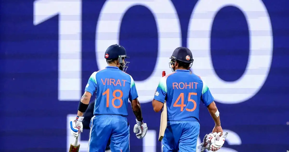 ആധികാരികം: രോഹിതിന് സെഞ്ച്വറി, കോഹ്ലിക്ക് അർധസെഞ്ച്വറി; ഇന്ത്യക്ക് 9 വിക്കറ്റ് ജയം