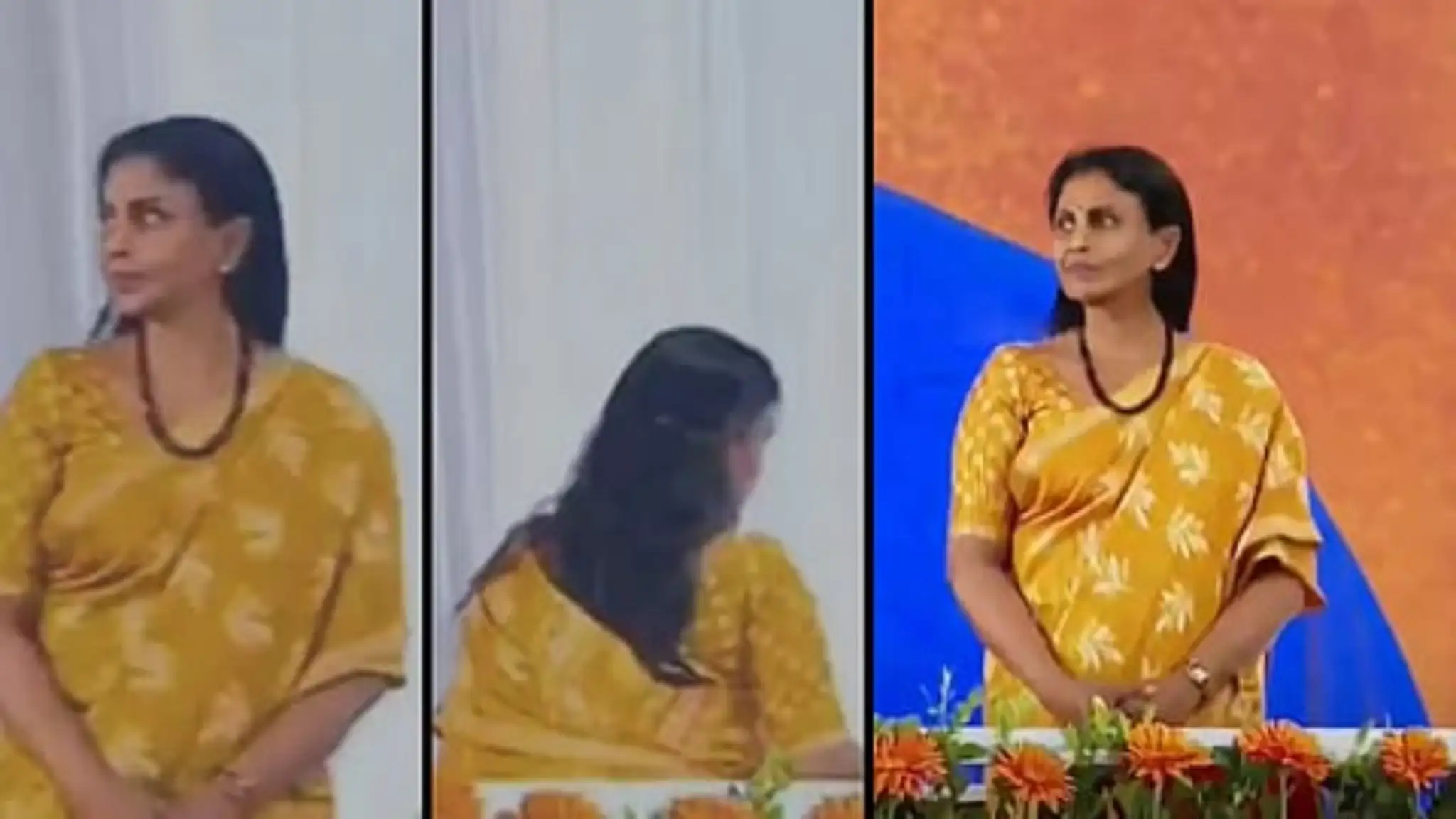 പിണക്കം തീർന്നില്ല; മോദിയുടെ അടുത്തേക്കു പോലും പോവാതെ ശ്രീലേഖ: വേദിയിൽ നിന്ന് ഇറങ്ങിപ്പോയി